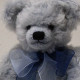 HERMANN Jahresbr 2019  Trumerei in Blau 35 cm Teddybr von Hermann-Coburg