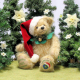 HERMANN-Weihnachtsbr 2021 34 cm Teddybr von Hermann-Coburg***