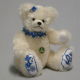 Zwiebelmuster Br (Modell 2016) 33 cm Mohair Teddybr von Hermann-Coburg***