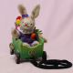 Easter Mobile with Rabbit Girl 20 cm Teddy Bear by Hermann-Coburg