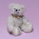 Golden Glitter Bear a golden glow for Mothers Day 29 cm Teddy Bear by Hermann-Coburg***