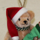 Santa Claus and the Gingerbread 13 cm Teddy Bear by Hermann-Coburg