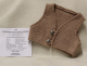 Beige-braun melierte Strickweste mit Kn�pfen by Hermann-Coburg