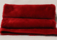 Vintage Teddy-Pl�sch Weihnachtsrot 70 x 70 cm