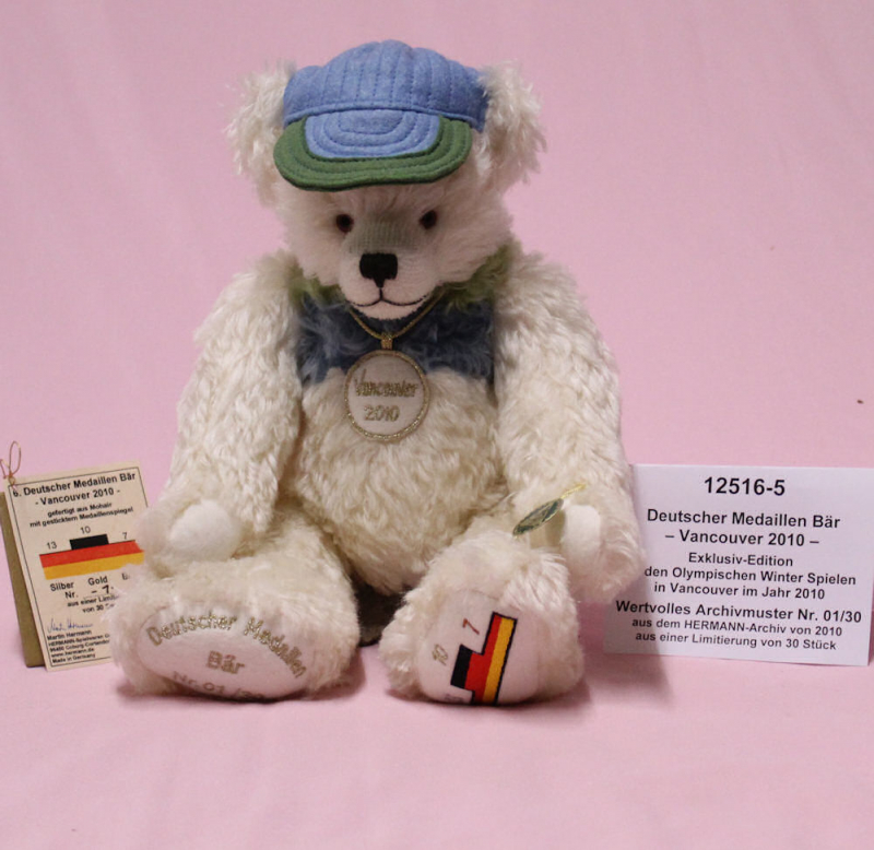 Deutscher Medaillen B�r 2010 Vancouver #001 von Hermann-Coburg