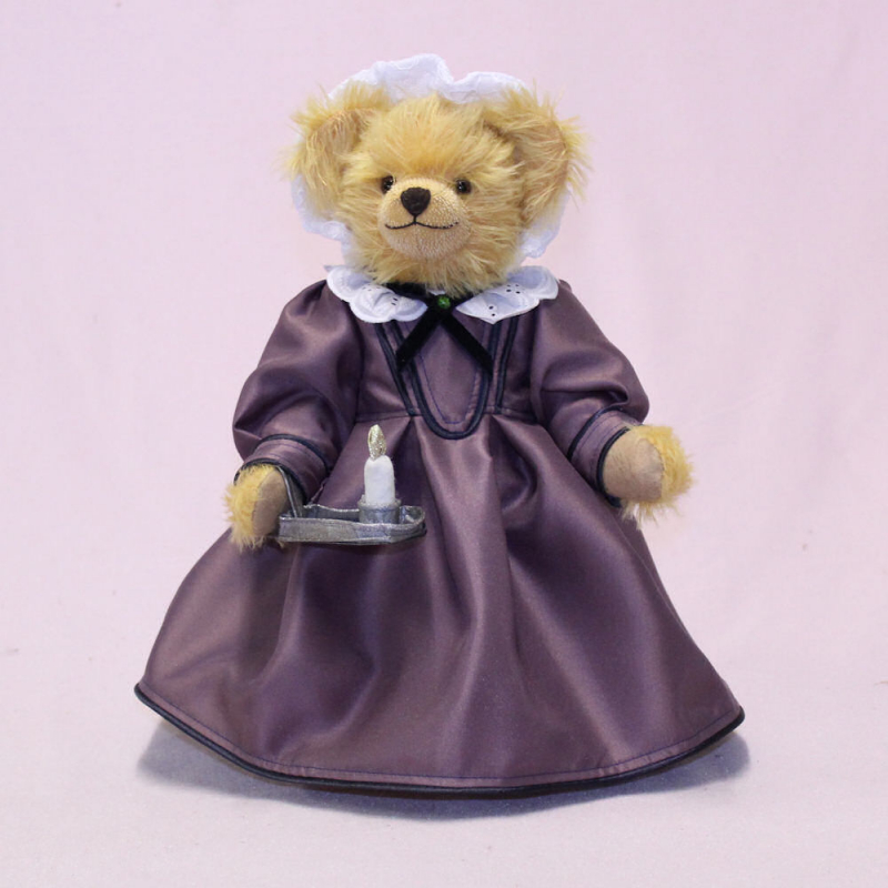 Florence Nightingale - The Lady with the Lamp 35 cm Teddy Bear by Hermann-Coburg