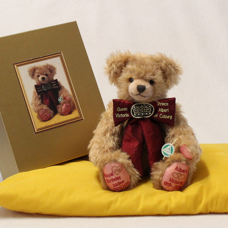 Royal 200th Double Birthday Jubilee 34 cm Teddy Bear by Hermann-Coburg