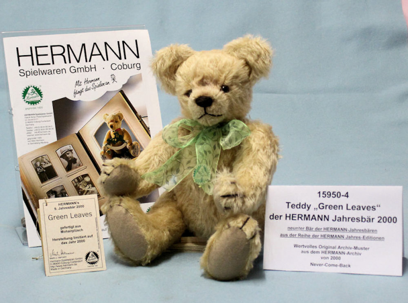 Teddy Green Leaves der HERMANN Jahresb�r 2000 von Hermann-Coburg