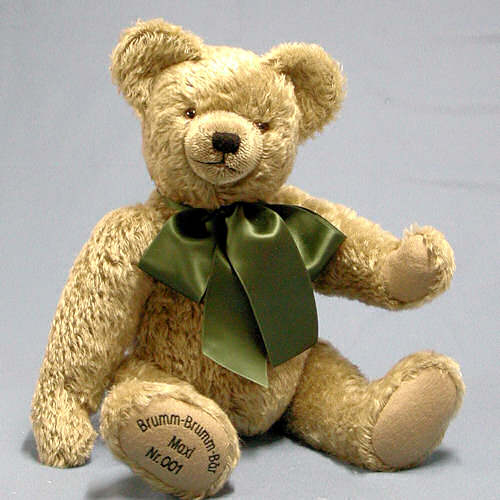 Brumm-Brumm-Br Maxi (gro) Teddy Bear by Hermann-Coburg