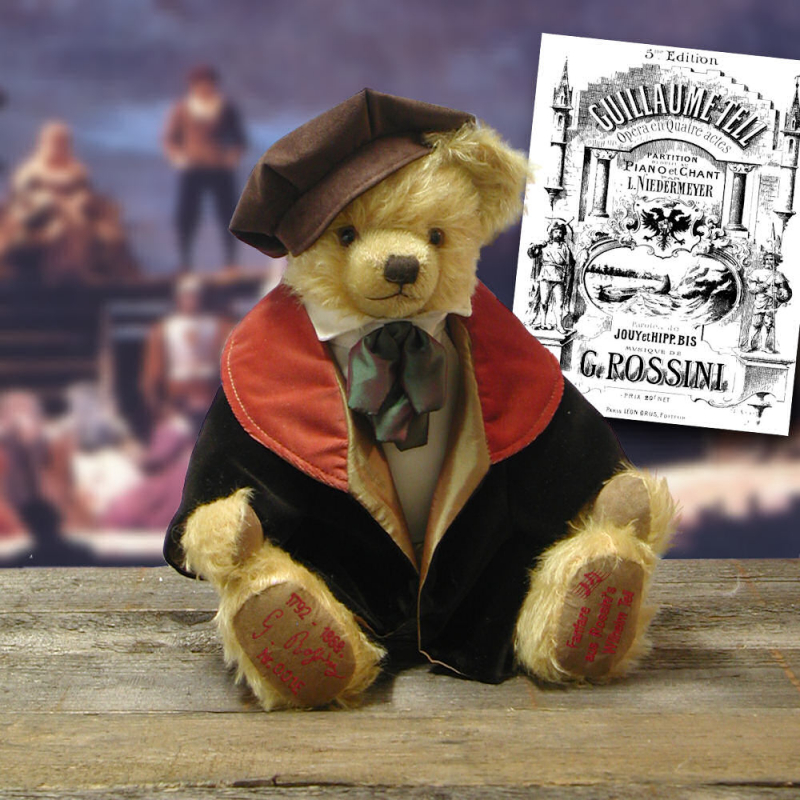 Gioachino Rossini Teddy Bear by Hermann-Coburg