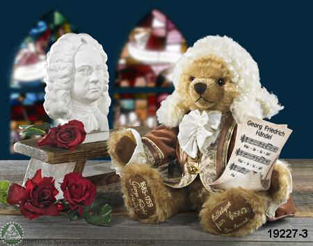 Georg Friedrich Hndel Teddy Bear by Hermann-Coburg