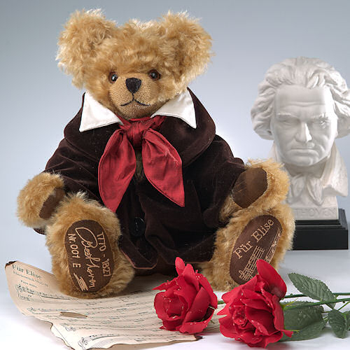 Ludwig van Beethoven Teddy Bear by Hermann-Coburg