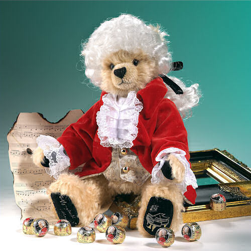 Amadeus Mozart Teddybr von Hermann-Coburg