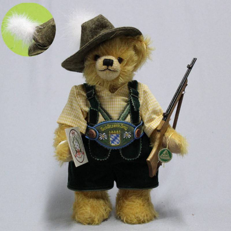 Bavarian Marksmens King 36 cm Teddy Bear by Hermann-Coburg