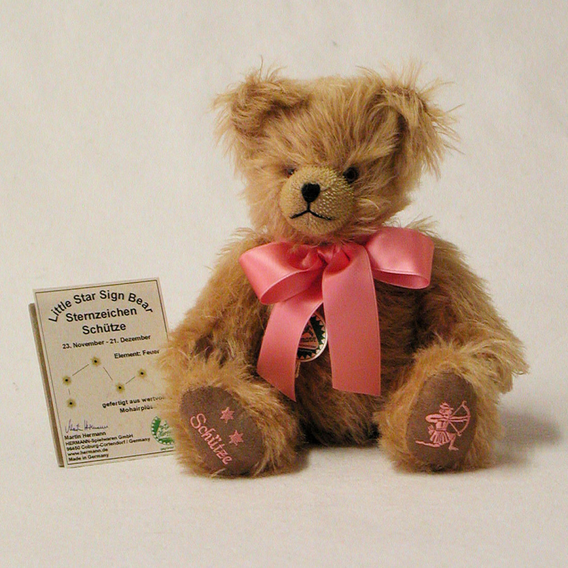 Schtze / Sagittarius Sternzeichen Teddybr