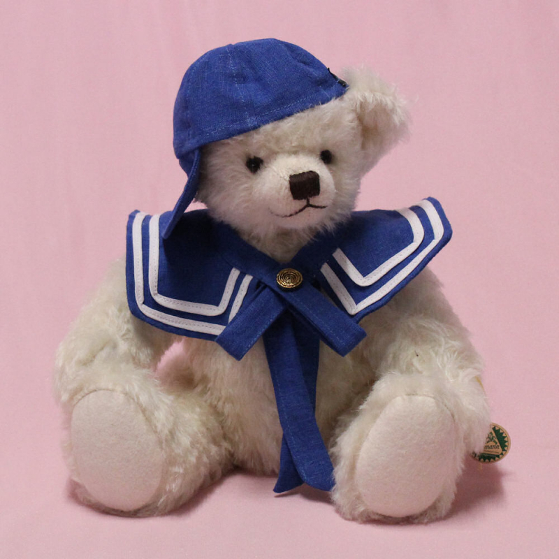 Skipper Boy  kleiner Schiffsjunge 35 cm Teddybr von Hermann-Coburg