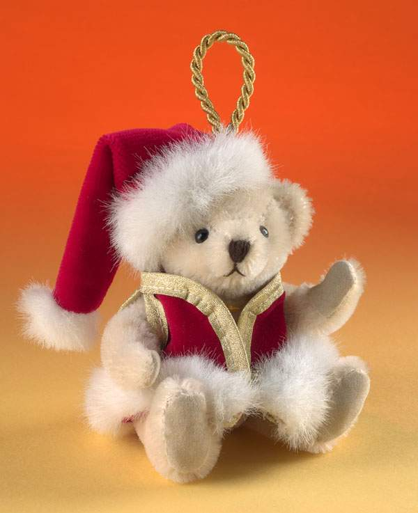 Santa Teddy Bear by Hermann-Coburg