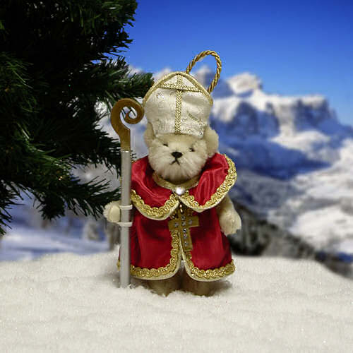 Heiliger Sankt Nikolaus Teddy Bear by Hermann-Coburg