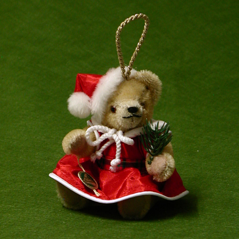 Santas kleine Weihnachtsfee 13 cm Teddybr von Hermann-Coburg