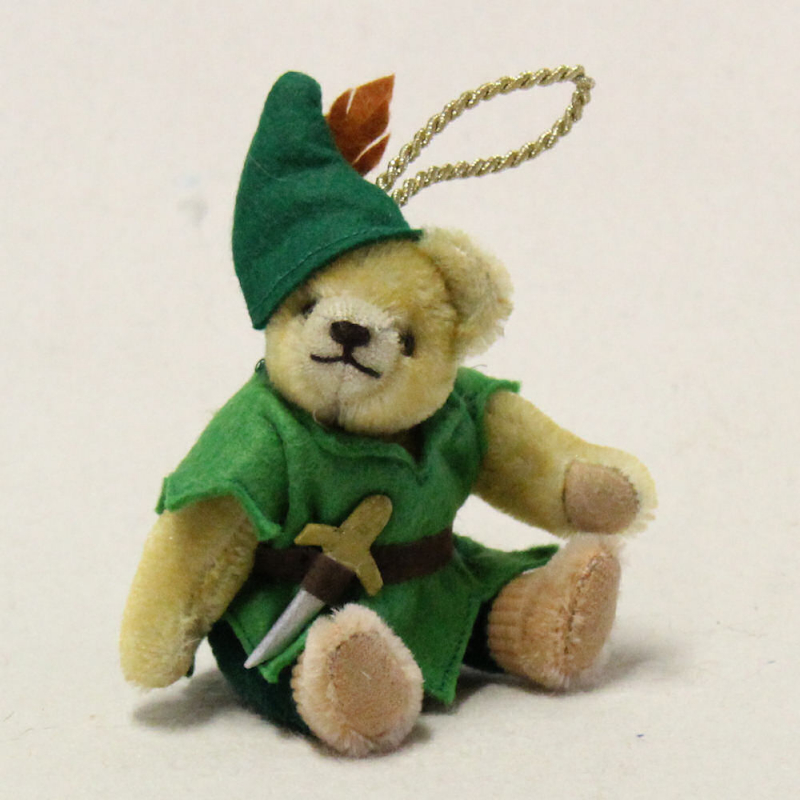 Teddy Peter Pan 13 cm Teddybr von Hermann-Coburg