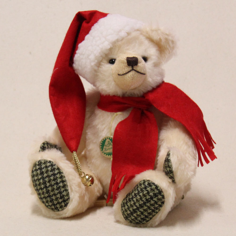 A Christmas Bear for Cuddling 31 cm Teddy Bear by Hermann-Coburg