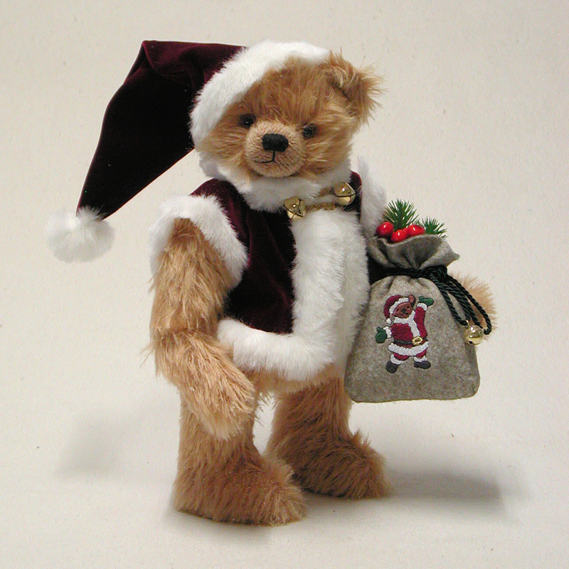 Here Comes Santa Claus 36 cm Teddy Bear by Hermann-Coburg