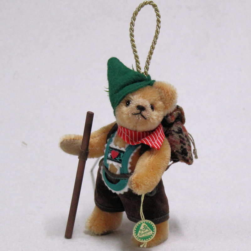 Der fröhliche Wanderer Teddybär von Hermann-Coburg - Teddy-Fabrik - by