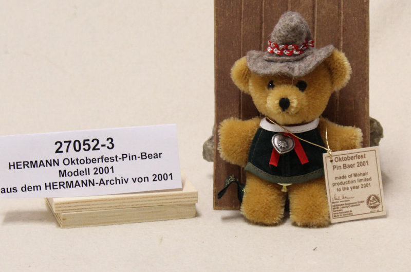 HERMANN Oktoberfest-Pin-Bear 2001 von Hermann-Coburg