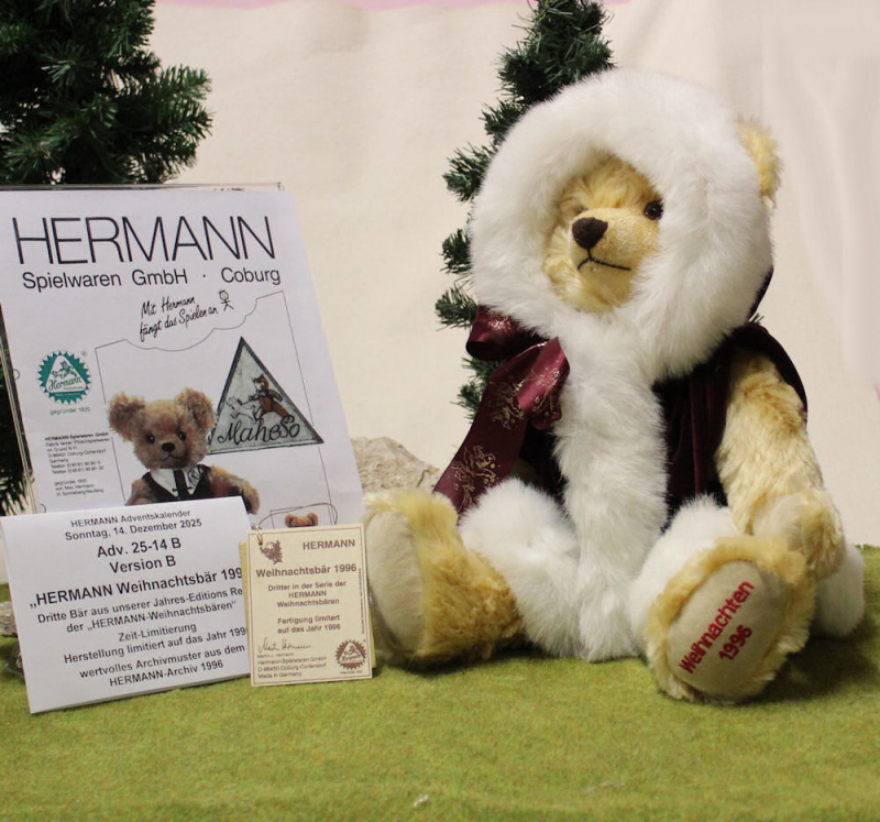 HERMANN Weihnachtsb�r 1996 B 14. Dezember von Hermann-Coburg