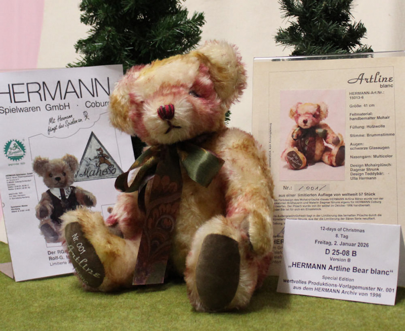 HERMANN Artline B�r Blanc #001 B 8. Tag von Hermann-Coburg