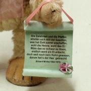 Eduard Mrike Lyrik Bear  Easter 35 cm Teddy Bear by Hermann-Coburg