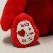 Teddy in Love 32 cm Teddy Bear by Hermann-Coburg