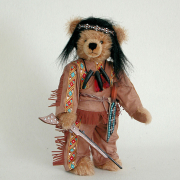 Chief of the Apaches  41 cm Teddy Bear by Hermann-Coburg