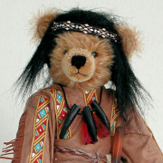 Chief of the Apaches 41 cm Teddy Bear by Hermann-Coburg