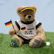 Deutscher Fan Br EM 2020/2021 35 cm Teddy Bear by Hermann-Coburg