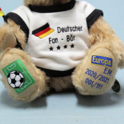 Deutscher Fan Br EM 2020/2021 35 cm Teddy Bear by Hermann-Coburg