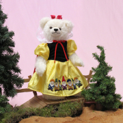 Snow White and the Seven Dwarfs 35 cm Teddy Bear by Hermann-Coburg