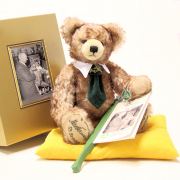 Max Hermann Dedicated for the 125th Birthday of the company founder Max Hermann 37 cm Teddy Bear by Hermann-Coburg