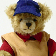 Golfer Br Teddy Bear by Hermann-Coburg