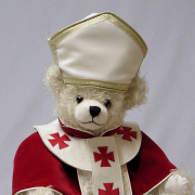 Papst Johannes Paul II - Heiligsprechung Teddybr von Hermann-Coburg