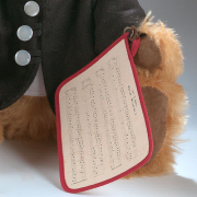 Johann Sebastian Bach Teddy Bear by Hermann-Coburg