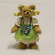 Bavarian Marksmens Girl 34 cm Teddy Bear by Hermann-Coburg