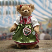 Trachten Rosi - Happy Oktoberfest 35 cm Teddybär von Hermann-Coburg