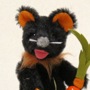 Eine kleine Halloween Maus 19 cm von Hermann-Coburg