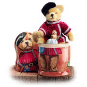 HERMANN Matryoshka Bear Teddy Bear by Hermann-Coburg