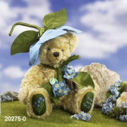 Forget-me-not Teddy Bear by Hermann-Coburg