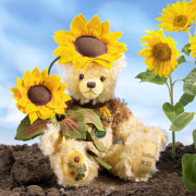 Sonnenblume - Sunflower Teddybär von Hermann-Coburg