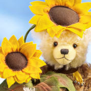 Sonnenblume - Sunflower Teddybr von Hermann-Coburg