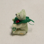 Little lucky Charm  Four-leaf Clover 14 cm Teddy Bear by Hermann-Coburg
