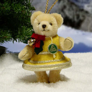 Weihnachtsglckchen Teddy Bear by Hermann-Coburg